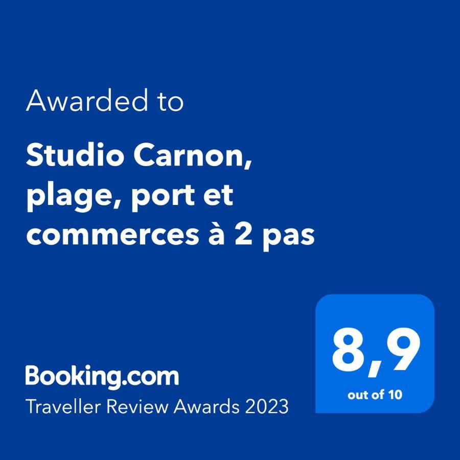 Studio Carnon, Plage, Port Et Commerces A 2 Pas Εξωτερικό φωτογραφία